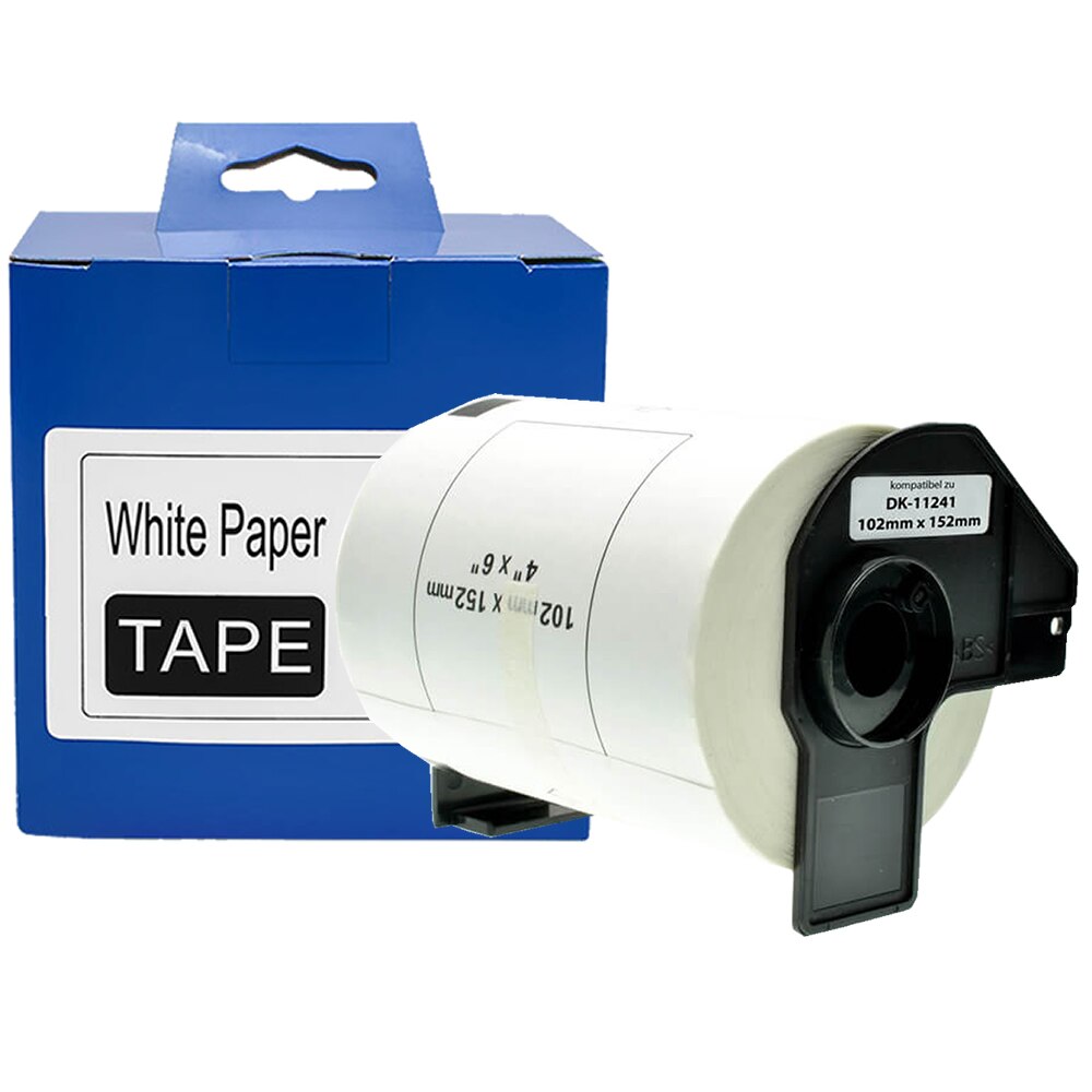 DK-11241 102mm * 152mm 200Stck Etiketten Profi Rolle Thermische Aufkleber Verwenden für Bruder QL-1050 QL-1050N QL-1100 QL-1110NWB drucker: rollen ro Rahmen ro Kasten