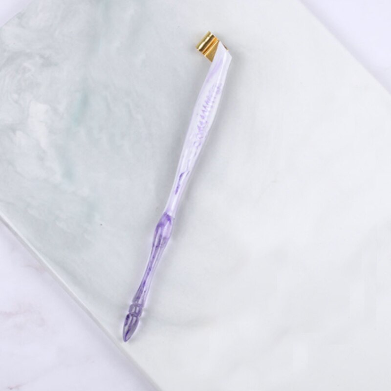 Resin Dip Pen Holder English Calligraphy Nib Dip Pen Holder Cut Side Head Copperplate Dip Pen