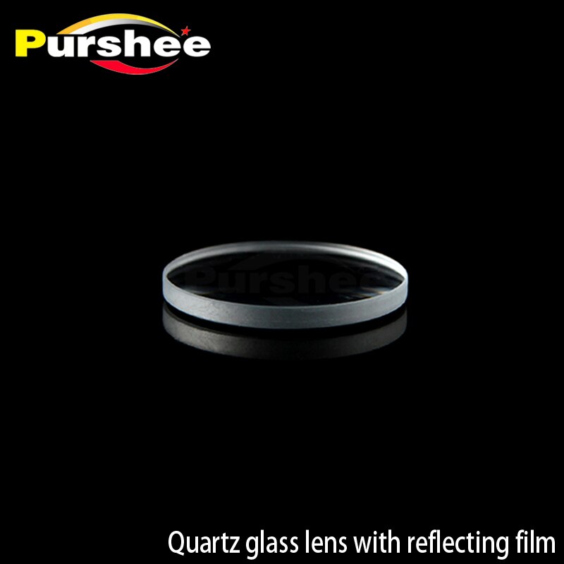 Quartz glas lens met reflecterende film