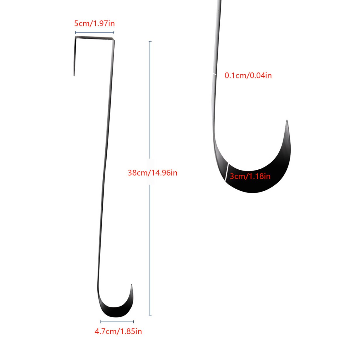 Kersthaak ornamenten slingerhaak multifunctionele huishoudelijke ijzeren kunsthaak aankomsten