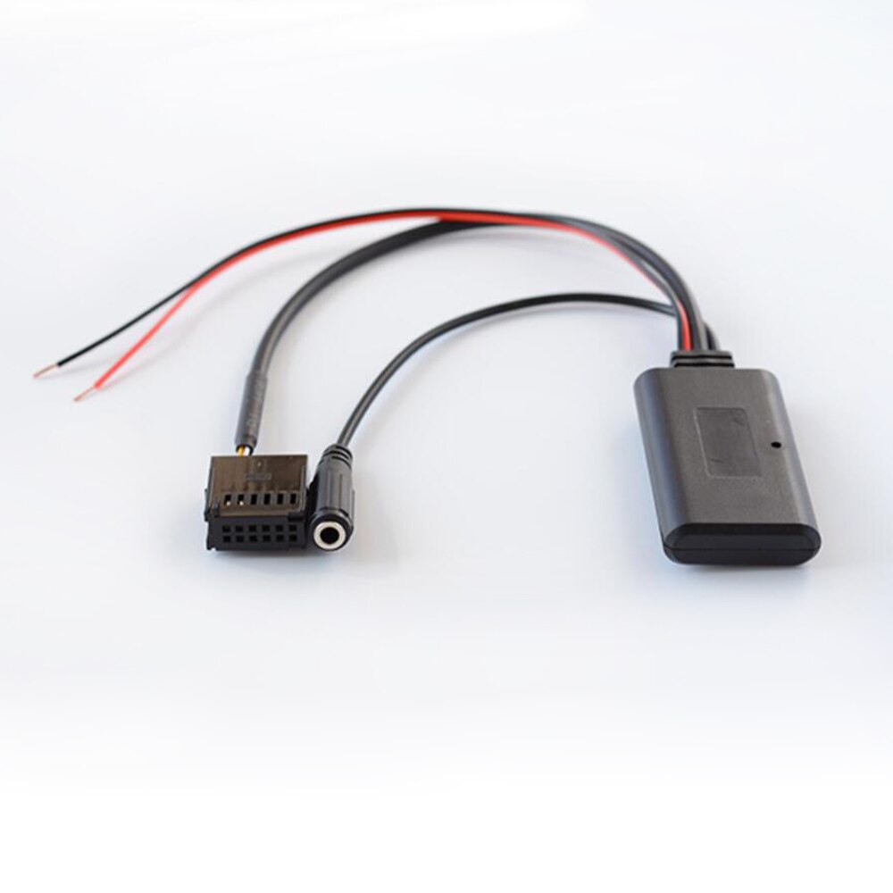 Adaptador de micrófono auxiliar de entrada Biurlink 150CM 6000cd Cable manos libres 12 pines accesorios de interfaz para ford focus mondeo