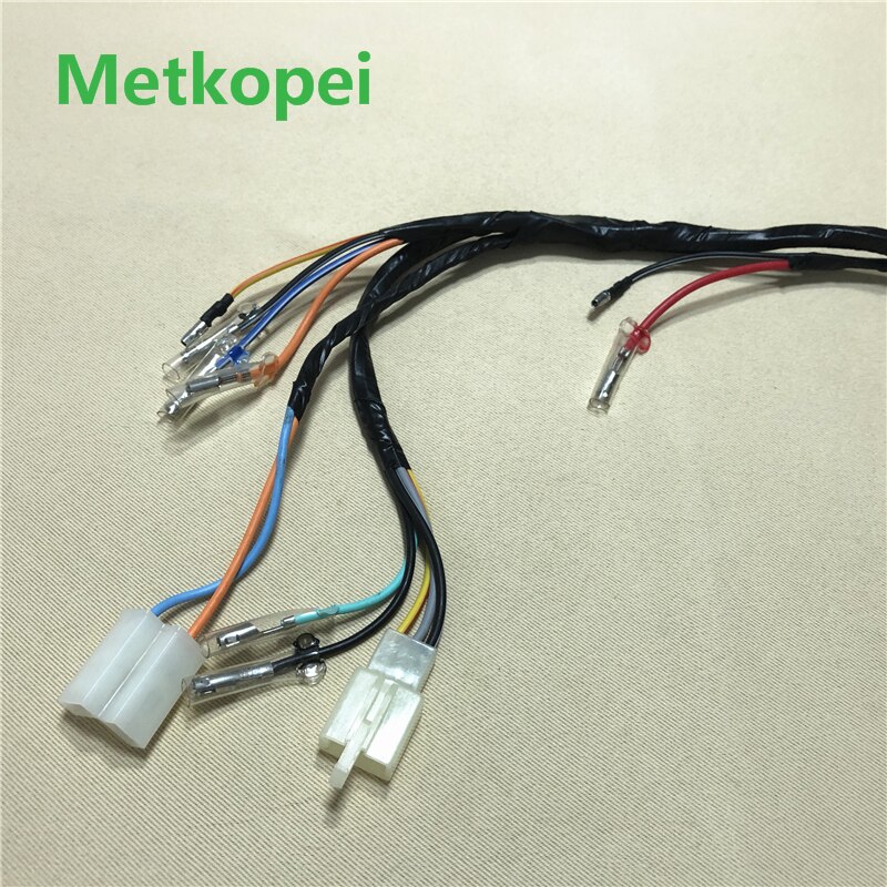motorcycle Wire Cable Assembly AX100 Full vehicle Cable Line for Suzuki 2 stroke 100cc AX 100 Full vehicle wire