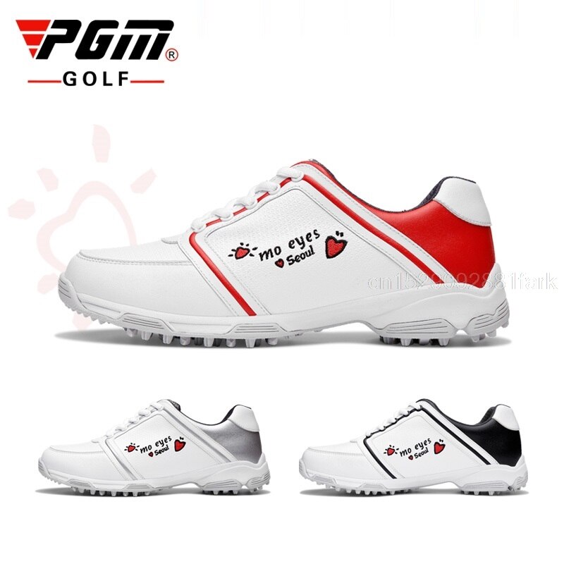 PGM-zapatos de Golf ligeros para mujer, zapatillas deportivas antideslizantes, transpirables e impermeables, novedad