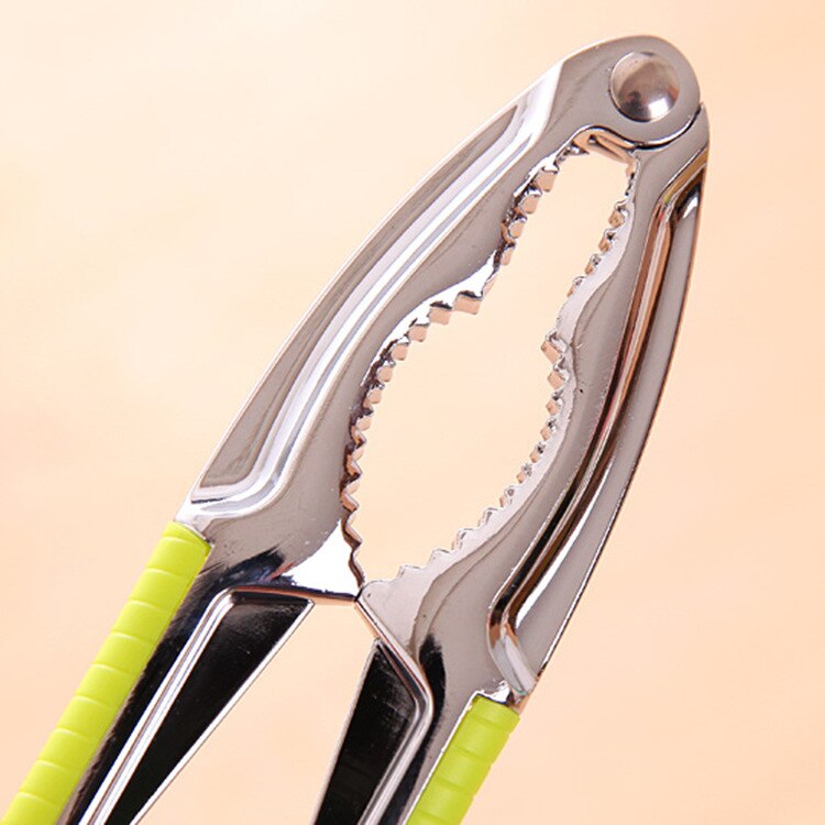 Walnut Tool Holder Multi-function Nut Peeling Green Handle