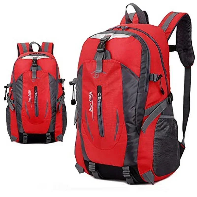 Wandelrugzak 40L Lichtgewicht reizen Bergbeklimmen Rugzak Waterdichte sporttassen Klimrugzak Rugzak Herenaccessoires: Sky Blue