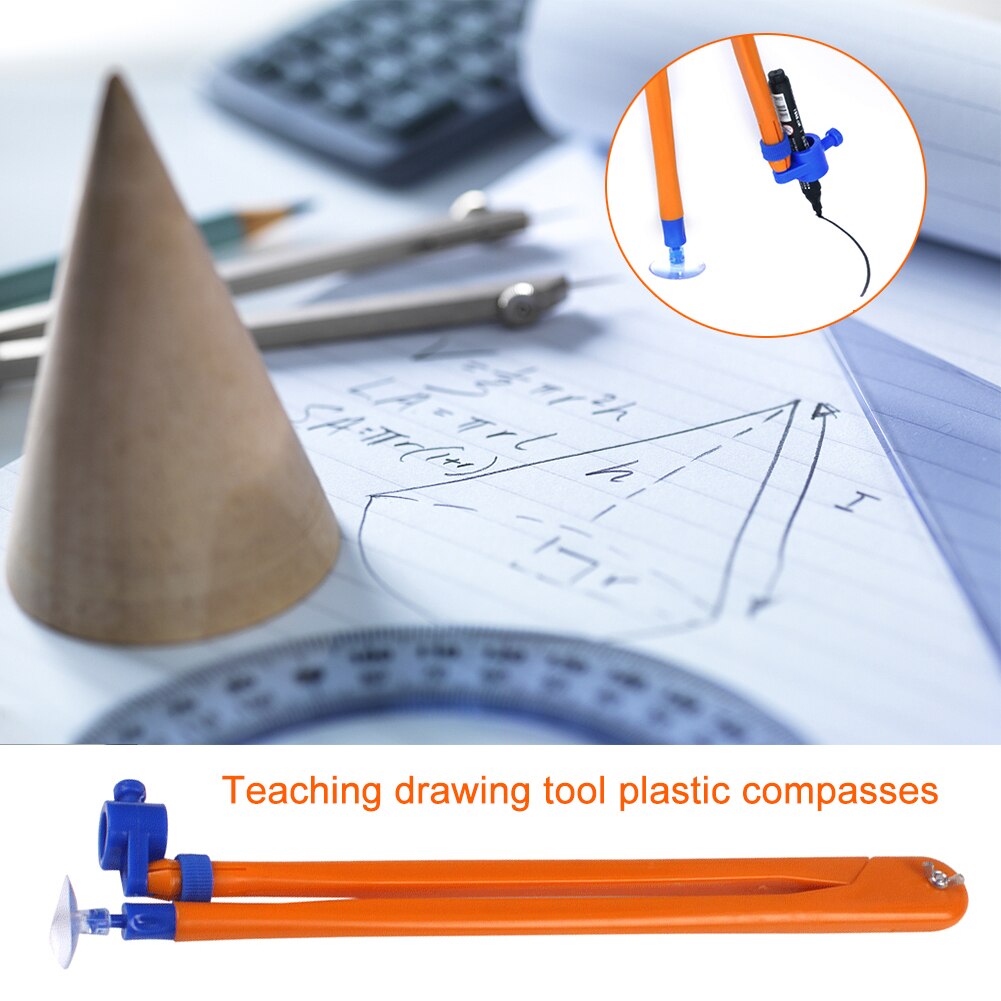 Teacher Aid Drafting Teaching Portable Geometry Art Home School Classroom Supplies Handheld Learning Accurate Plastic