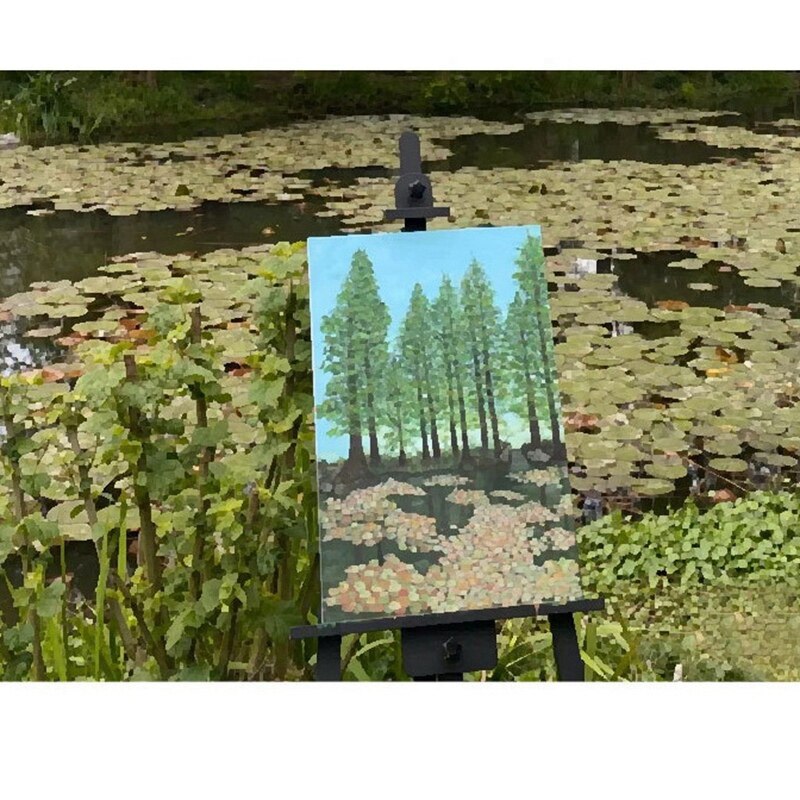 Palette Knife Painting Oil Painting Scraper Black Wood Handle Spatula Palette Knife Painting Painting Tool Set