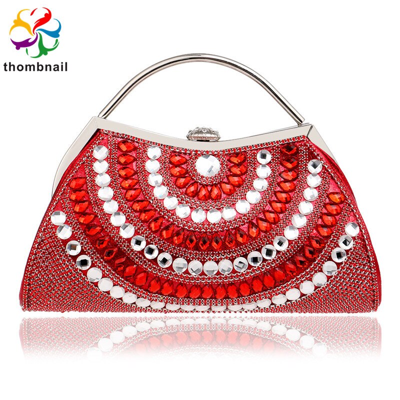 Zilveren kleur handtas bling portemonnee dames feest nachtclub avond clutch tas luxe diamant
