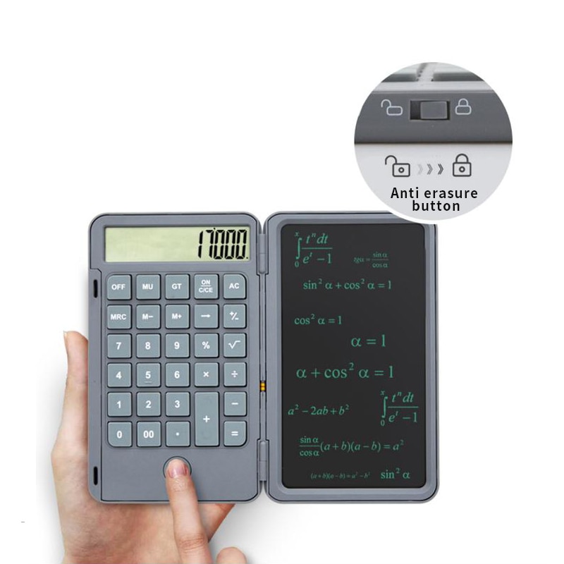 Multi-functional scientific calculator computer tool for school office use, supplies students with stationery