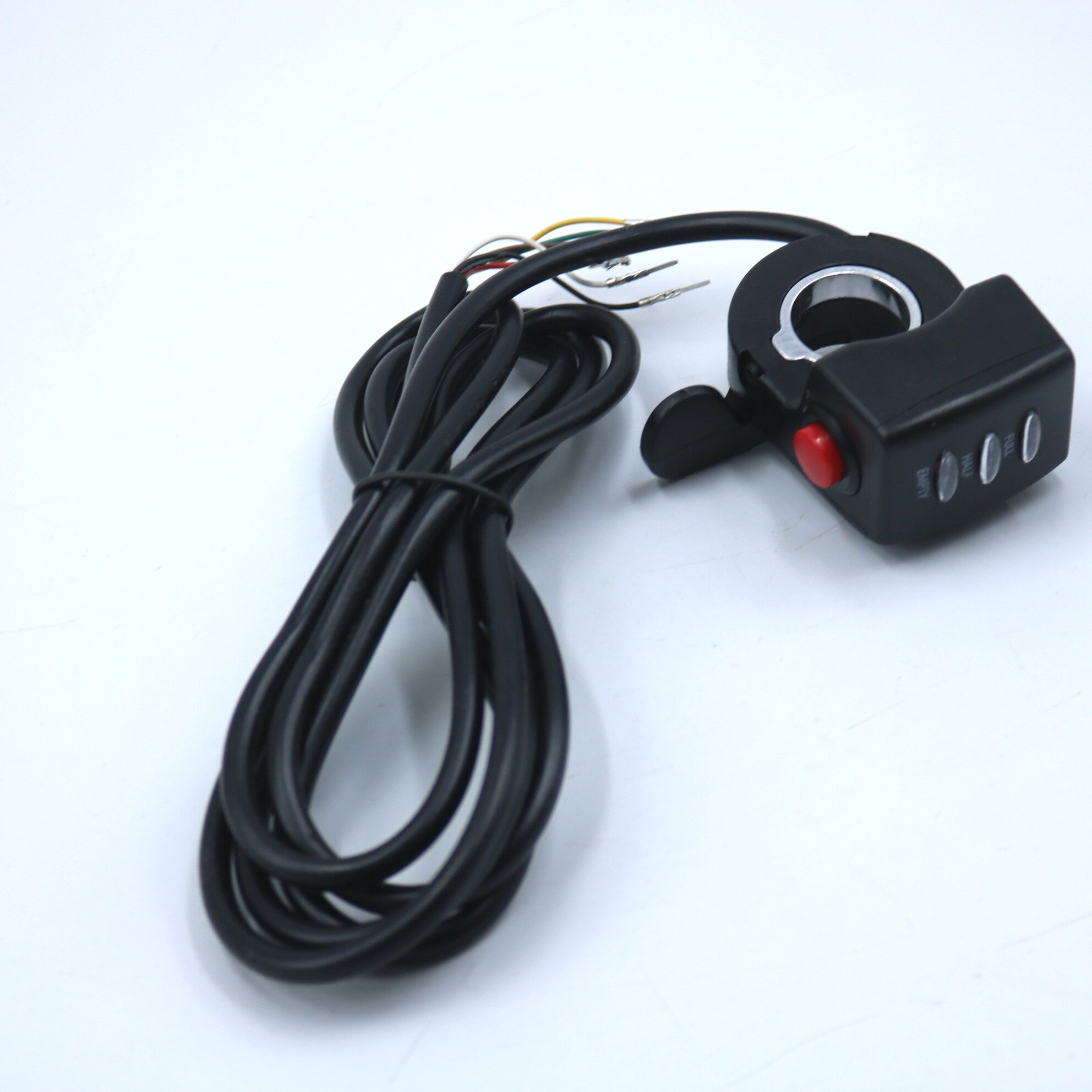 24V Thumb Throttle for 24V E-bike Conversion Kit with battery indicator&on/off switch Wuxing Brand No Handle Bars