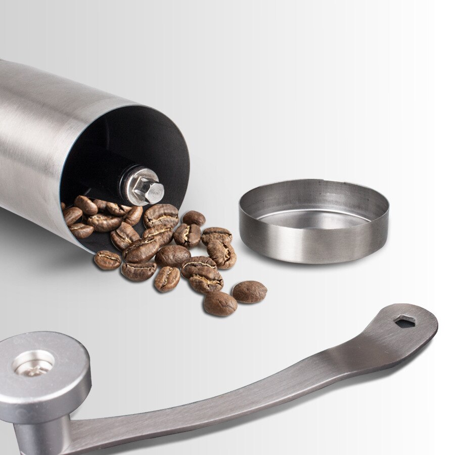 Portable Stainless Steel Grinder Household Coffee Machine Manual Pepper Grinder Coffee Mill Domestic Kitchen Grinding Tools