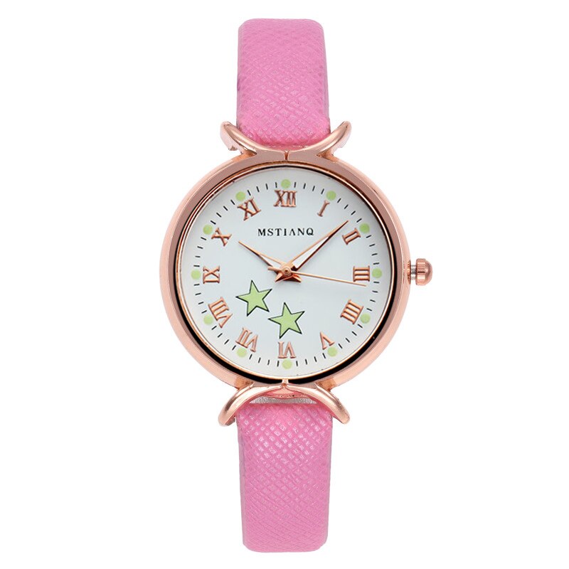 Vrouwen Horloge Mode Casual Stijl Lederen Riem Horloges Eenvoudige Dames Kleine Wijzerplaat Quartz Klok Jurk Horloges Reloj Mujer: AAAS1
