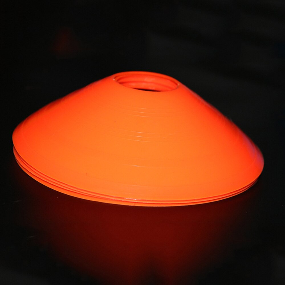 10Pcs Disc Cone Voetbal Sport Training Disc Cone Voor Voetbal Activiteit Voetbal Kids Outdoor Gaming Kids Gaming: Default Title