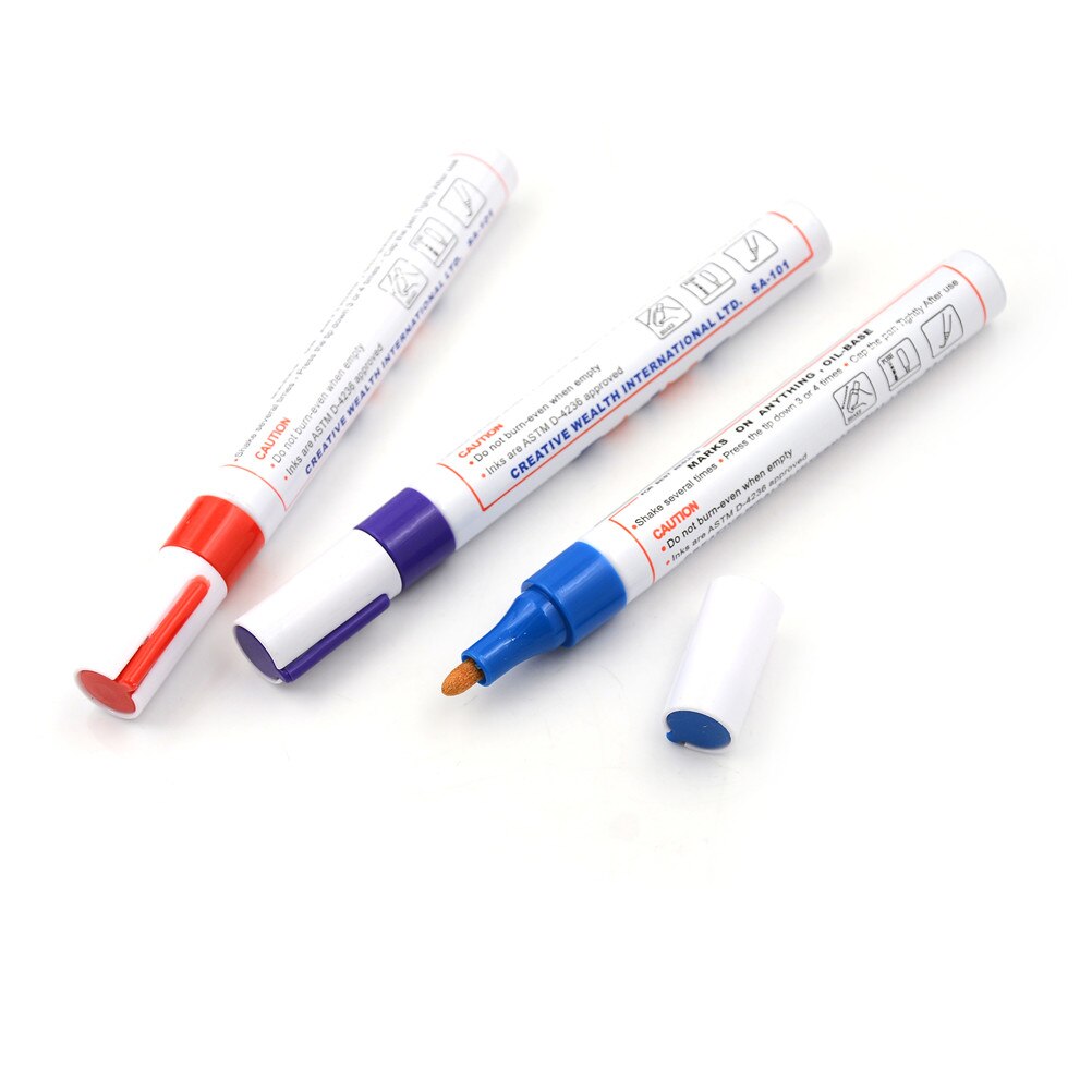 10 farben SP110 Wasserdichte Kennzeichnung Stift Reifen Metall Oberfläche Reparatur Farbe Stifte Farbe Malen Marker Stift