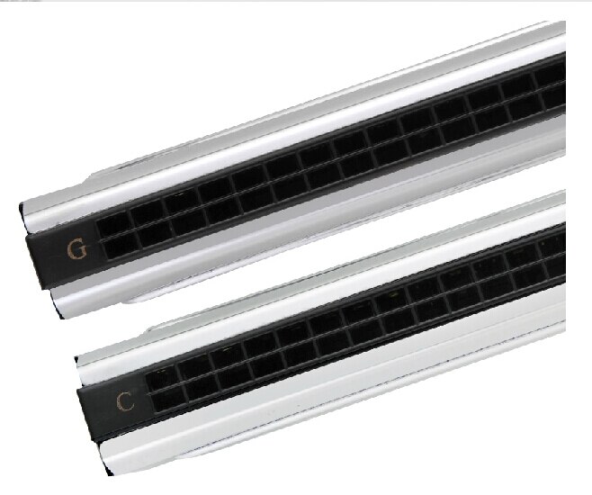 Gaiola harmônica profissional de dupla face, 24 buracos, tremolo, g &amp; c, instrumentos musicais,