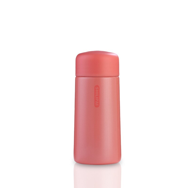 Mini bouteille Thermos de poche, avec filtre à thé, en acier inoxydable 304, flacon sous vide, Double paroi, tasse de voyage pour café: Red