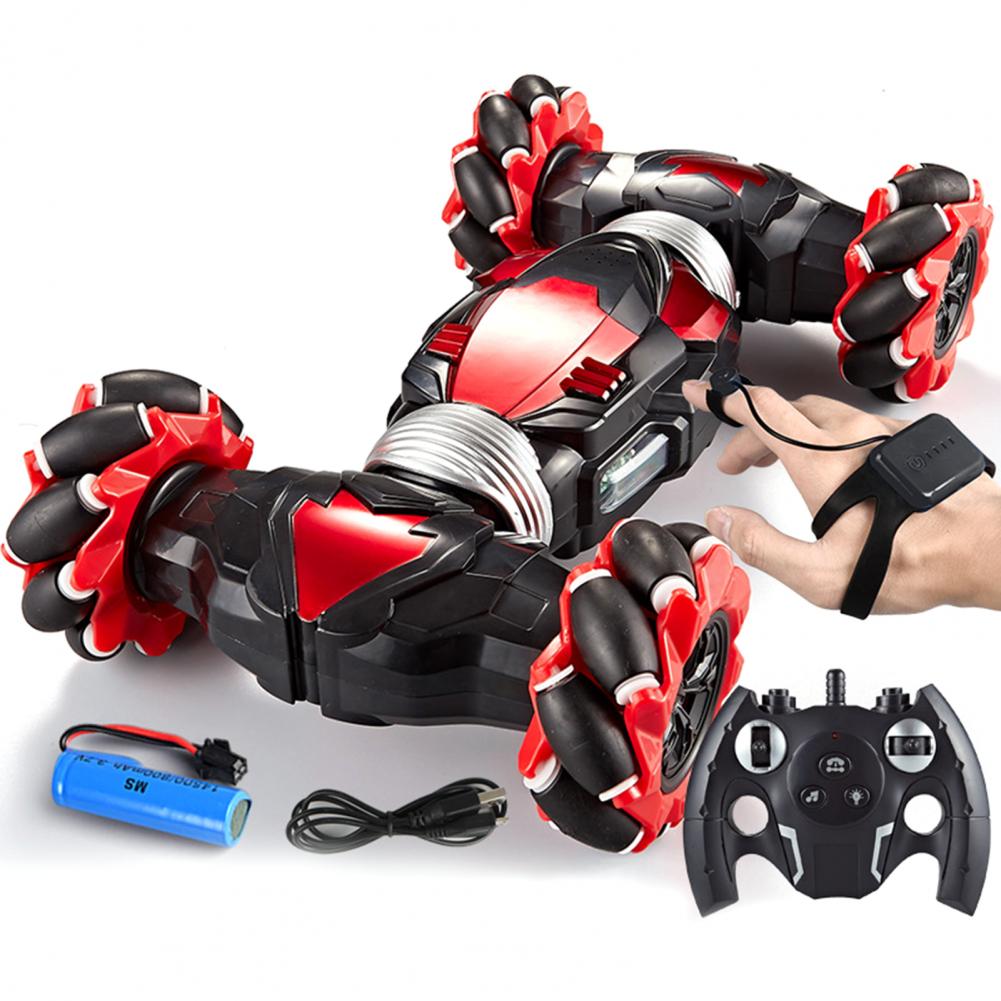 Sounding effect racing car model lighting effect 1/12 scales gesture induction twisting off-road speed car toy for children adults