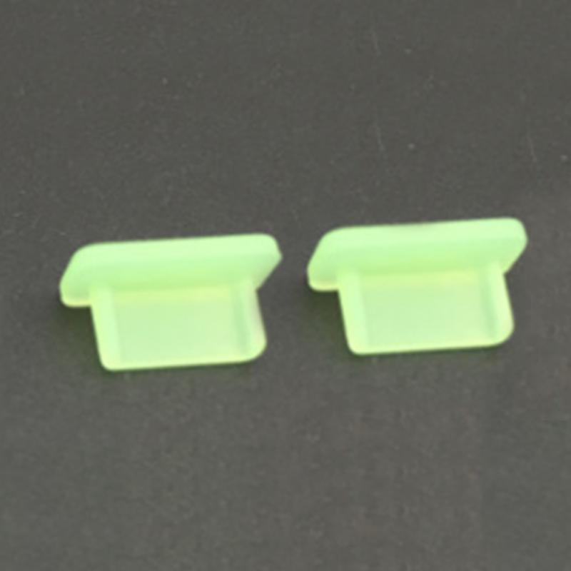 USB Type-C 3.1 Anti Dust Plug Port Protective Cover for Samsung Type C Cellphones Silicone Anti Sand Anti Liquid Plug for Huawei: Green