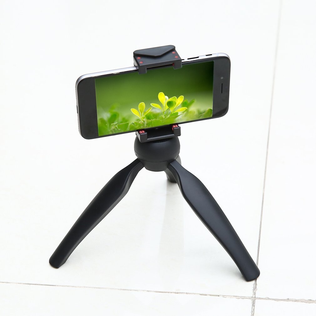 Mobiele Telefoon Live Houder Desktop Mini Statief Selfie Stok Floor Stand Draagbare Anker Video Kleine Hoek Frame