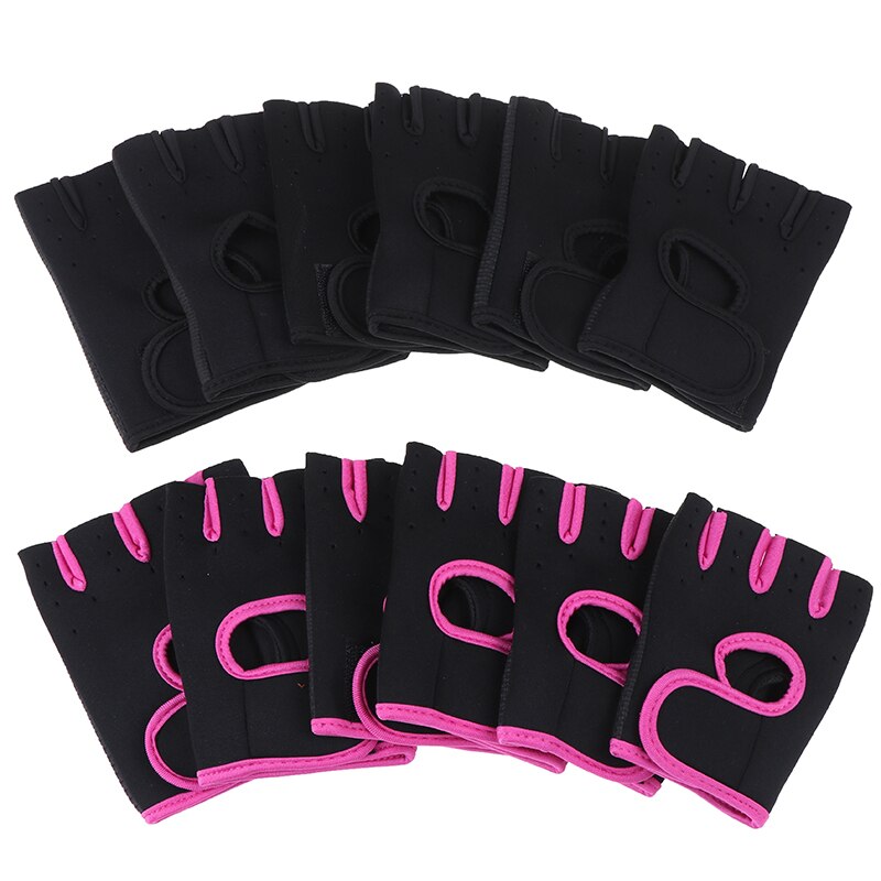 Multi-kleuren dames heren fitness oefening workout fitness gym sport handschoenen gym training wandelhandschoenen