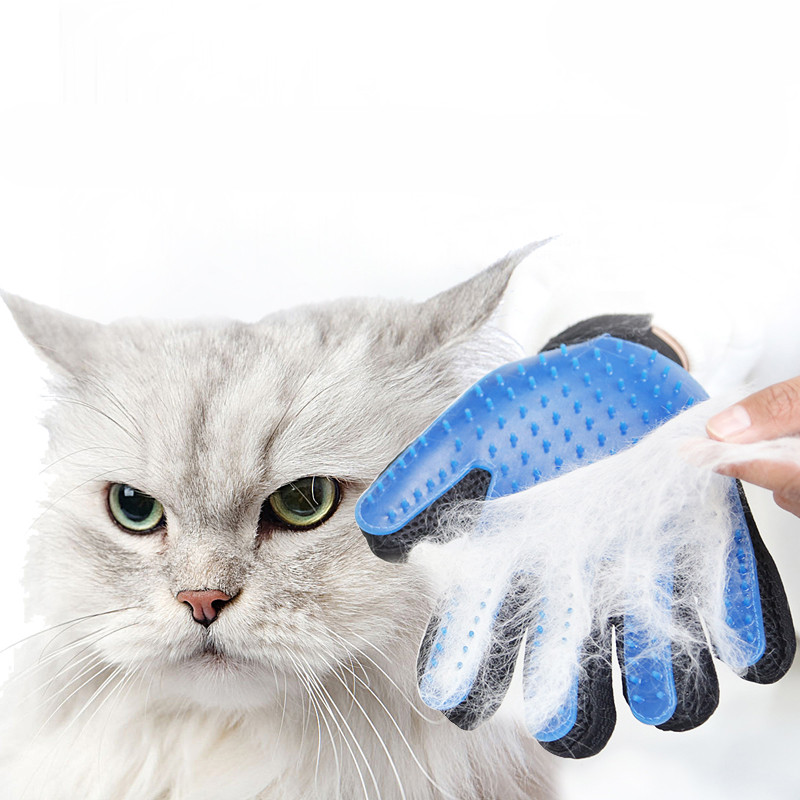 1pcst pet kat hond handschoenen milieuvriendelijk siliconen anti-kras massage bad handschoenen waterdichte dierbenodigdheden WSHYUFEI