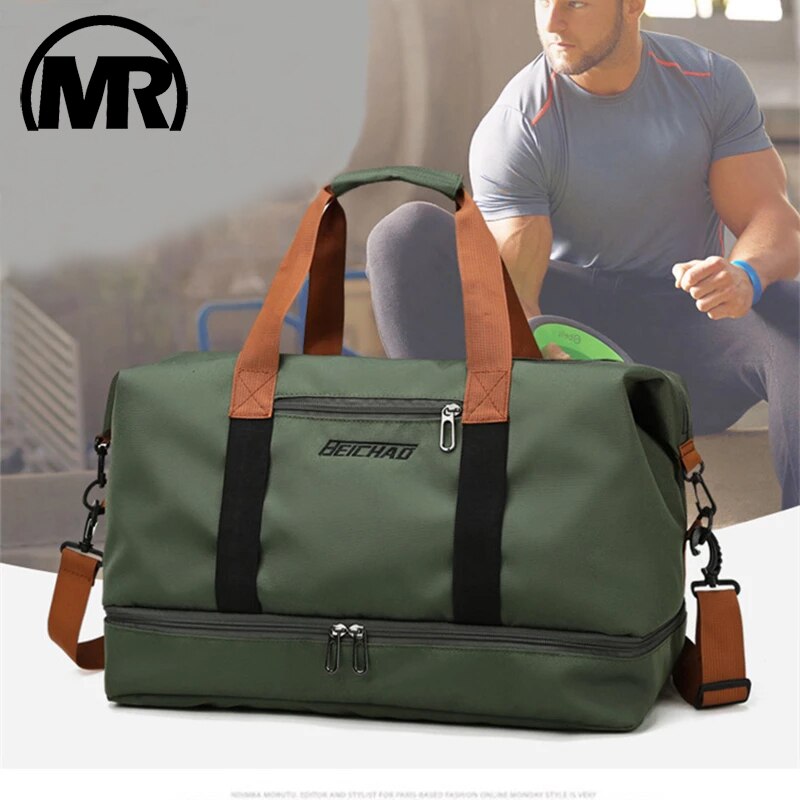 MARKROYAL Reisetaschen Für Frauen Große Kapazität Männer der Sport tasche Wasserdichte Weibliche Bote Tasche Trockenen Und Nassen