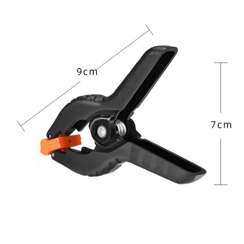 4pcs 4inch Spring Clamps Heavy Duty Plastic For Background Muslin Canvas Paper Chromakey Screen Clip Photo Studio Carpenter Tool