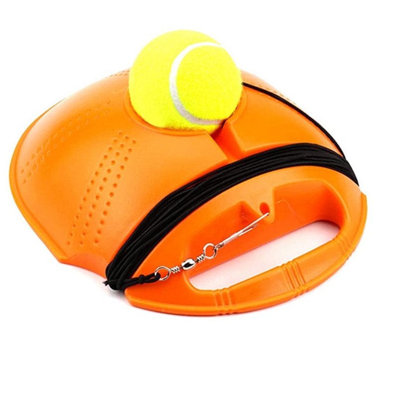 Palline di rimbalzo per allenatore di tennis-attrezzatura per allenatore di tennis, strumento di allenamento per auto-studio per principianti di giocatori per bambini: Default Title