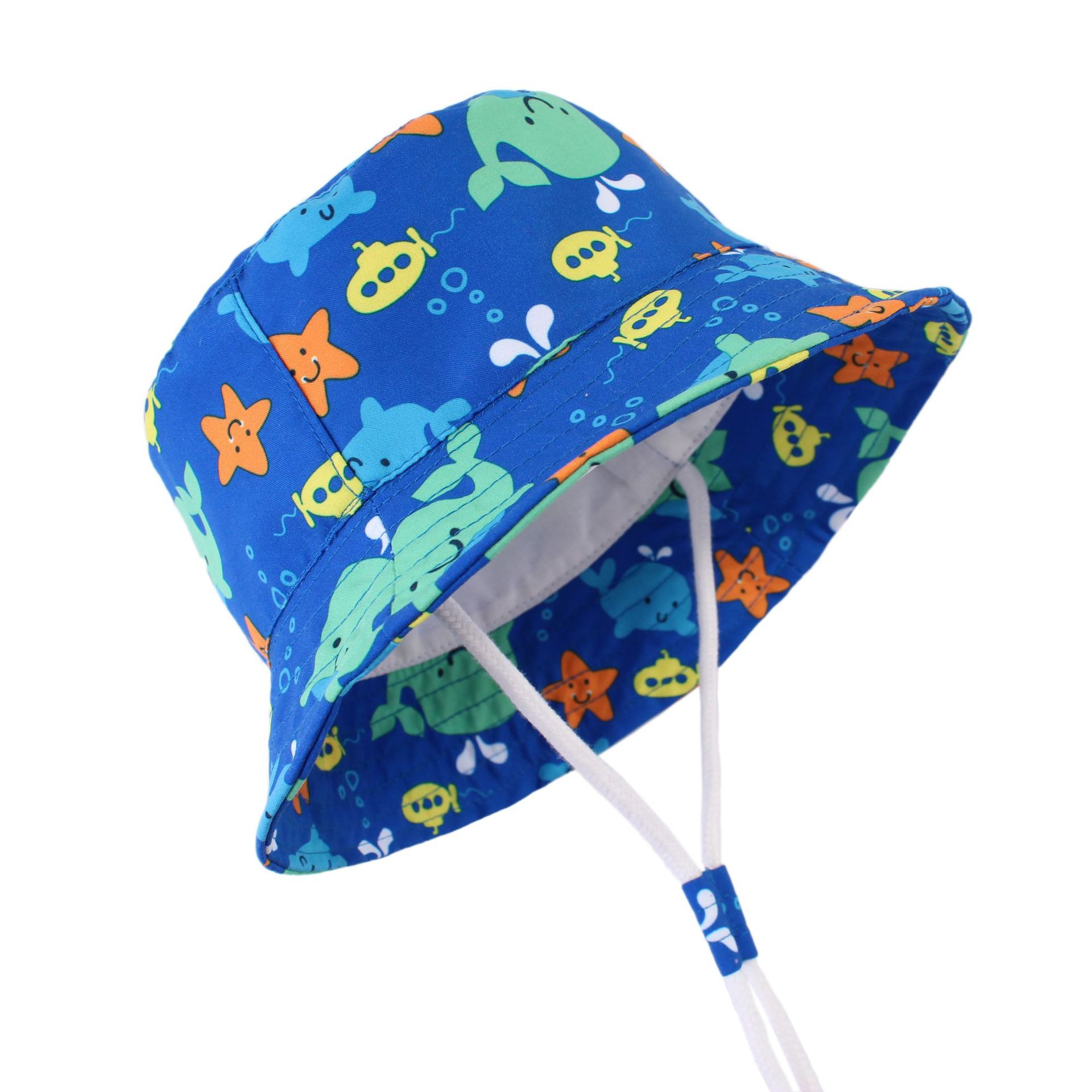 Cute Baby Sun Hat Summer Baby Visor Sweet Children Cartoon Cotton Hat Boys and Girls Clothing Accessories