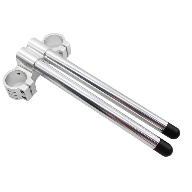 Steigleitung Rised Motorrad Lenker Clip-Ons Gabel CNC Aluminium Lenker Clip-ons Für Universal- 7/8 "22mm Lenker Motorrad