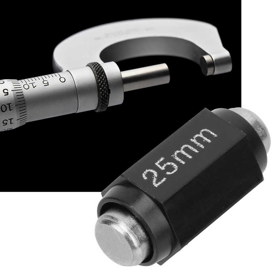25mm 50mm 75mm 100mm Stainless Steel Outside Micrometer Standard Caliper Calibration Block Rod Bar