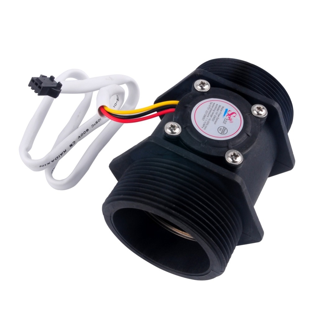 Dn50 g2 "vand flow hall effekt sensor switch målere flowmeter mælk kaffe flow meter tæller 10 -200l / min  xz0044