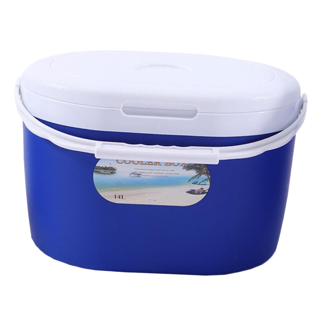 Heavy-Duty Cooler, Ice Bucket Insulated Box for Camping Picnic Lunch Food Beverage Ice Cooler