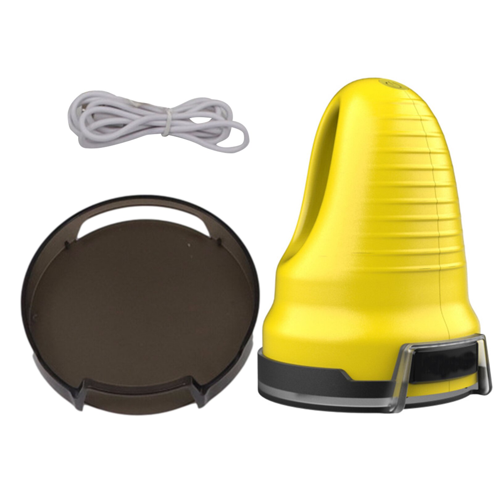 USB Car Ice Scraper Electric Heated Snow Removal Windshield Glass Defrost Clean Tools Auto Car Window Windshield Car Ice Scraper: Yellow