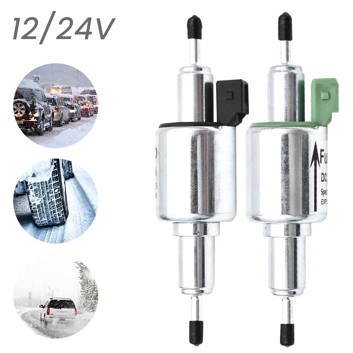 12V/24V 2KW-6KW Diesel Heater Brandstofpomp Diesel Doseerpomp Auto Air Parking Heater Diesels Pomp Voor webasto/Eberspacher Heater