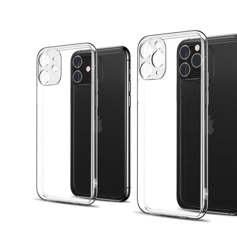 Funda de teléfono transparente a prueba de golpes para iPhone, carcasa de silicona a prueba de golpes para iPhone 11 12 Pro Xs Max 8 Plus 6 7 SE Xr