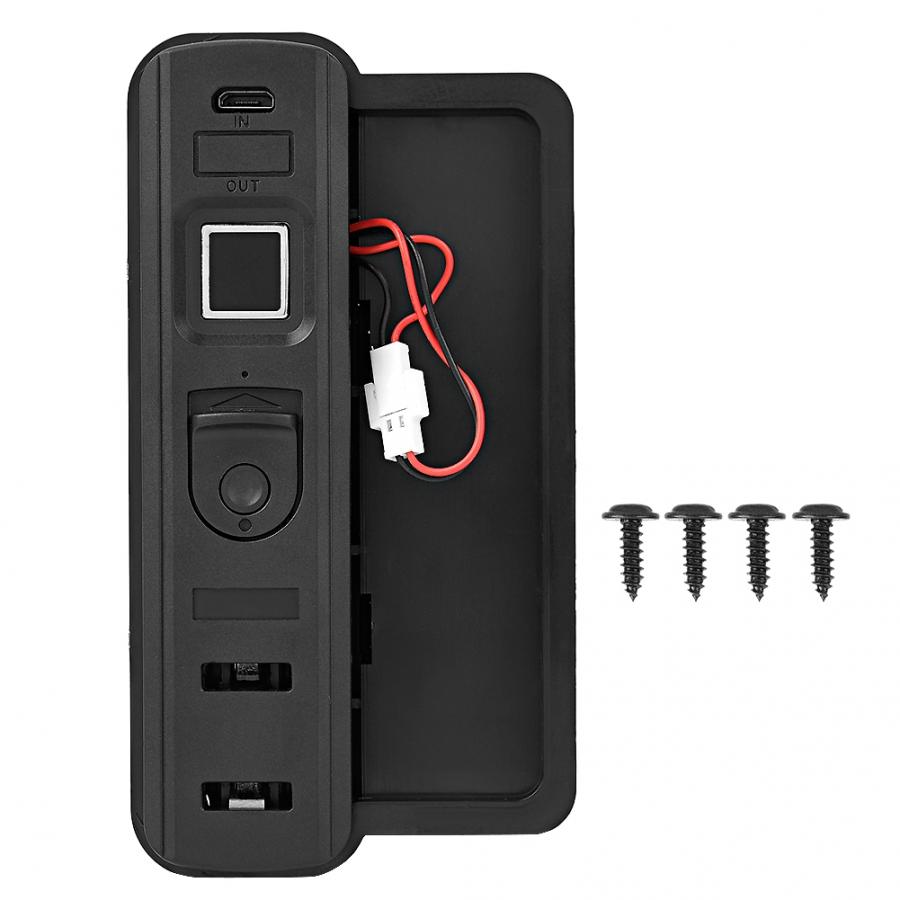 Smart Fingerprint Locks Waterproof Luggage Suitcase Backpack Embedded Lock cerradura inteligente