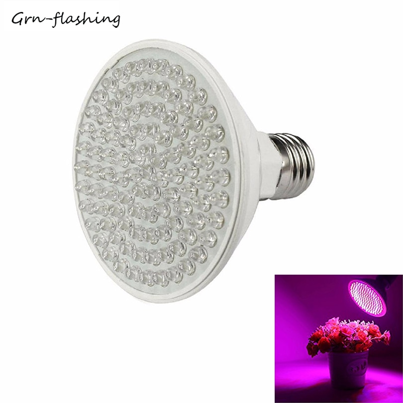 E27 plantengroeilampen in-line led-kralen 2w 3w 5w 7w rood en groen licht om de fotosynthese van planten te bevorderen voor binnenplantlampen