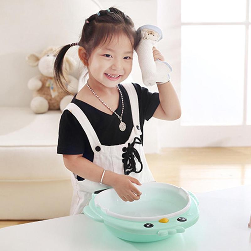 2 in 1 Cartoon Portable Baby Face Basin Kids Plastic Washbasin Baby Tubs