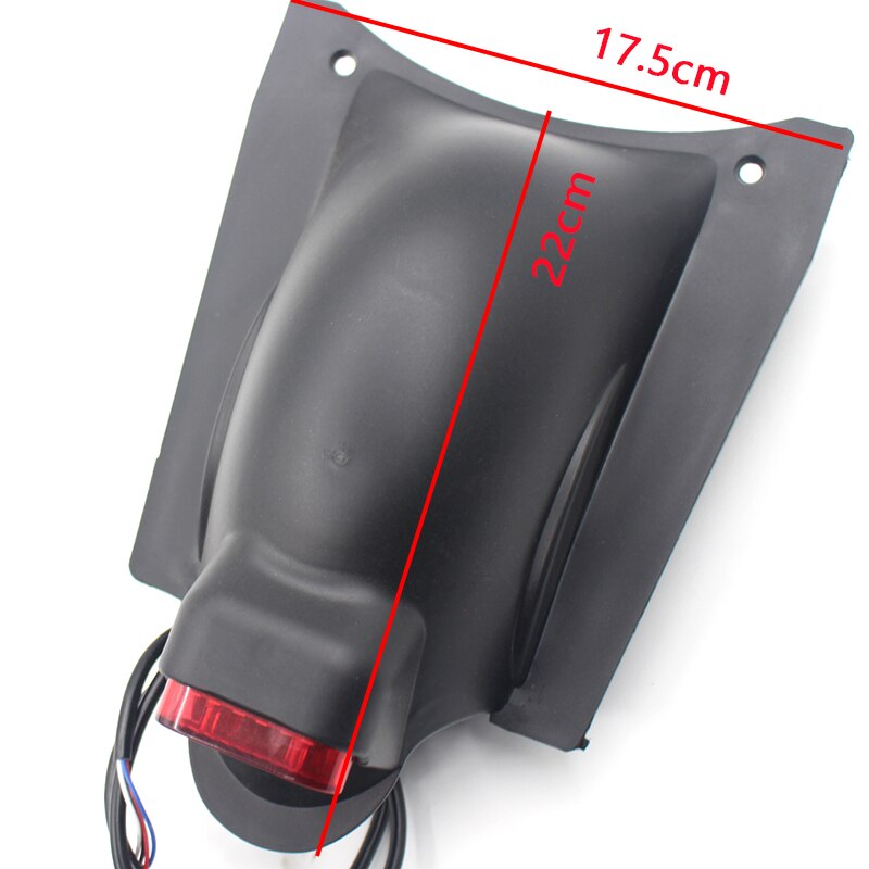 Coolride Electric Scooter Rear Mudguard 8inch Mudguard Anti Collision Plastic E-bike Protection Device Accessories