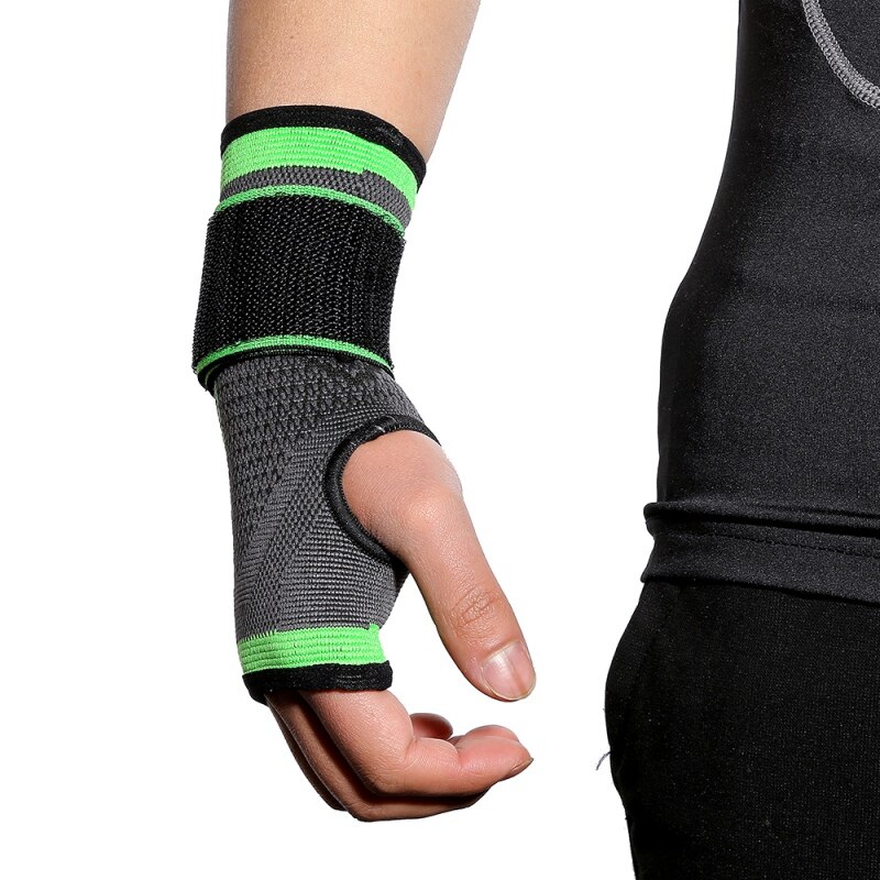 Høj elastisk crossfit bandage fitness mænds håndled håndflade støtte vægtløftning gym håndflade hånd bandage fitness træning mænd armbånd