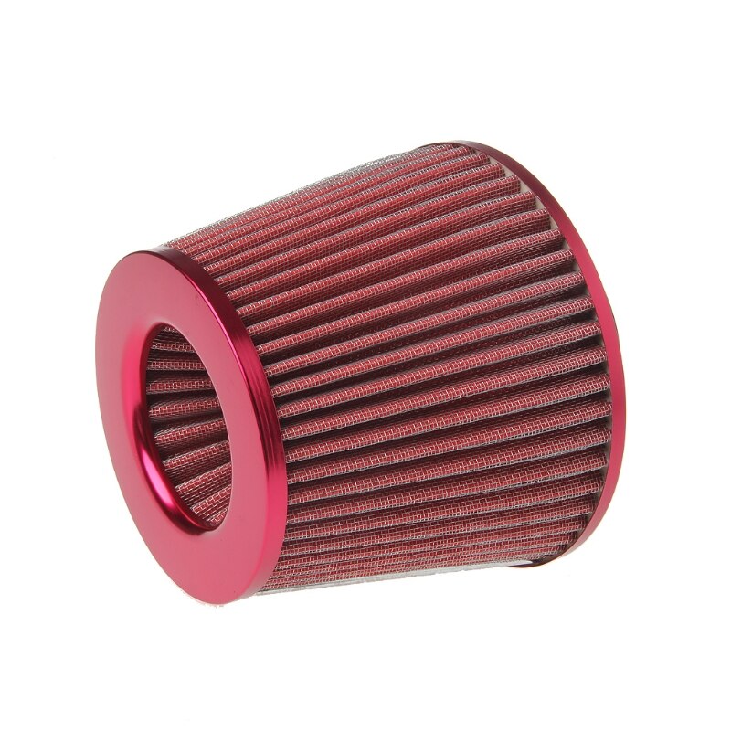 Vehicle Air Intake Chrome Open Top Cone Air Filter Breather 3" Inlet Car Mechanical Supercharger Car Air Intake Piping Fittings
