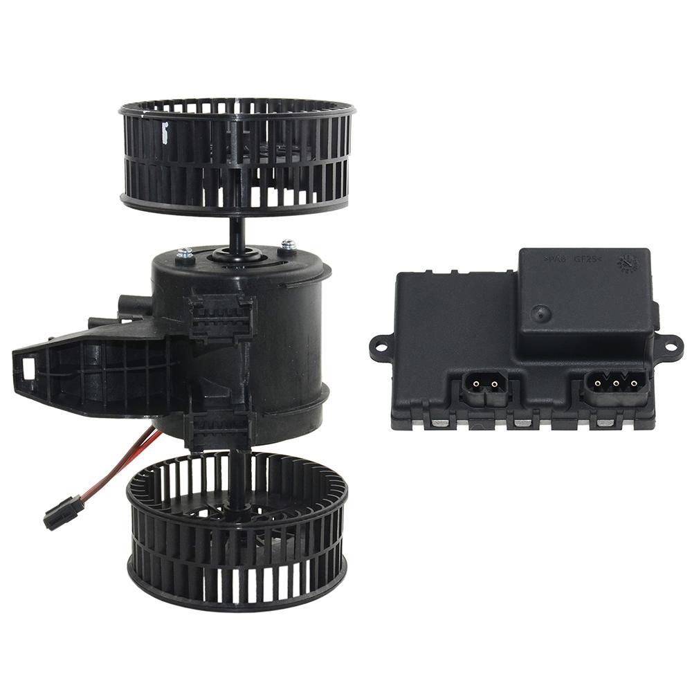AP03 régulateur de moteur de ventilateur + ventilateur moteur pour BMW 5 série 6 E60 E61 E63 E64 535i 530i 650i 630i 64116933910