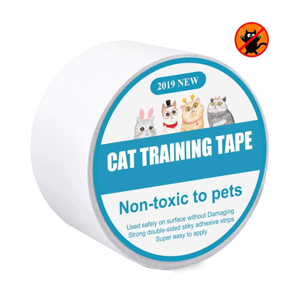 Anti Cat Scratch Tape mobili Protecitve Tape deterrente Training Tape mobili divano tappeto Protector Pad Sticker forniture per animali domestici