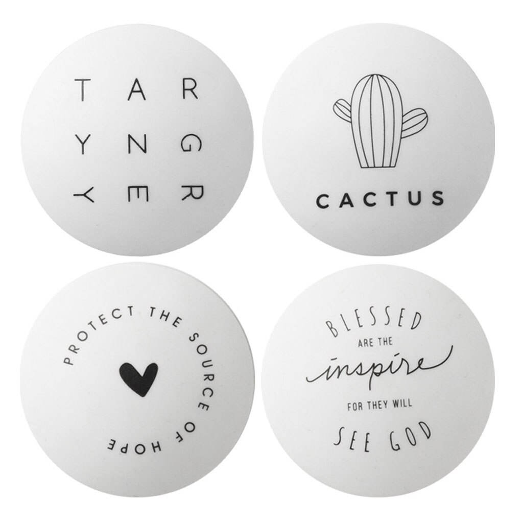 4pcs Door Lock Protector TPR Doorknob Protective Shockproof Mat Pad Door Handle Collision Proof Pad