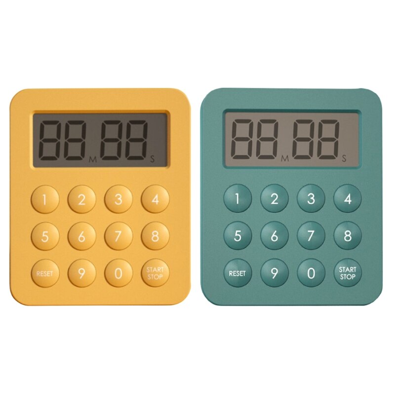 Multifunctional Timer Reminder with LCD Screen for Time Management on Shower Games Cooking Bathroom Meeting Timer