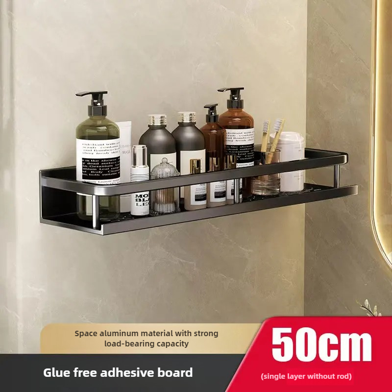 Black Bathroom Shower Room Storage Rack Toiletries Shelf Storage Is Perfect For Bathroom Item Storage: Burgundy