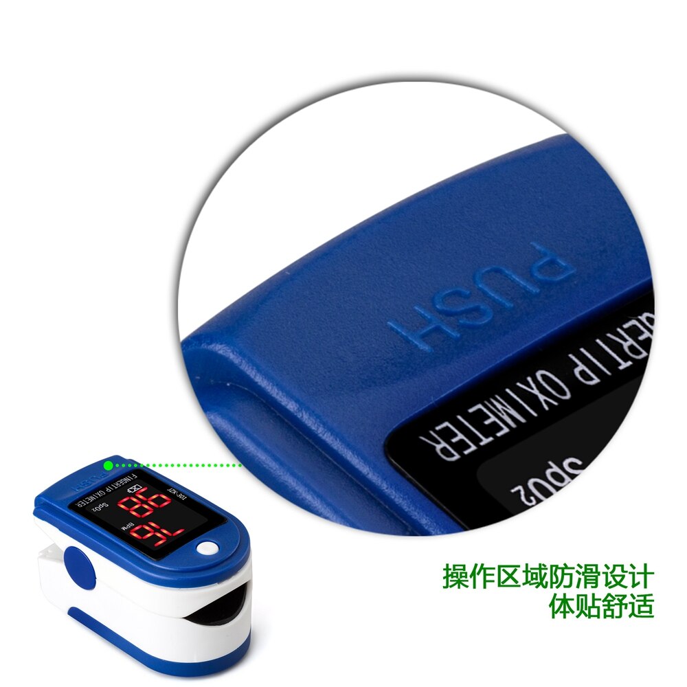 LED Fingertip Pulse Oximeter Blood Oxygen Saturation Monitor De Dedo Pulso Oximetro Pulse Oxymeter SPO2 PR Monitor health Care