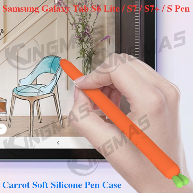 Voor Samsung Galaxy Tab S Pen S6 Lite S7 S7 + Anti-Val Beschermhoes