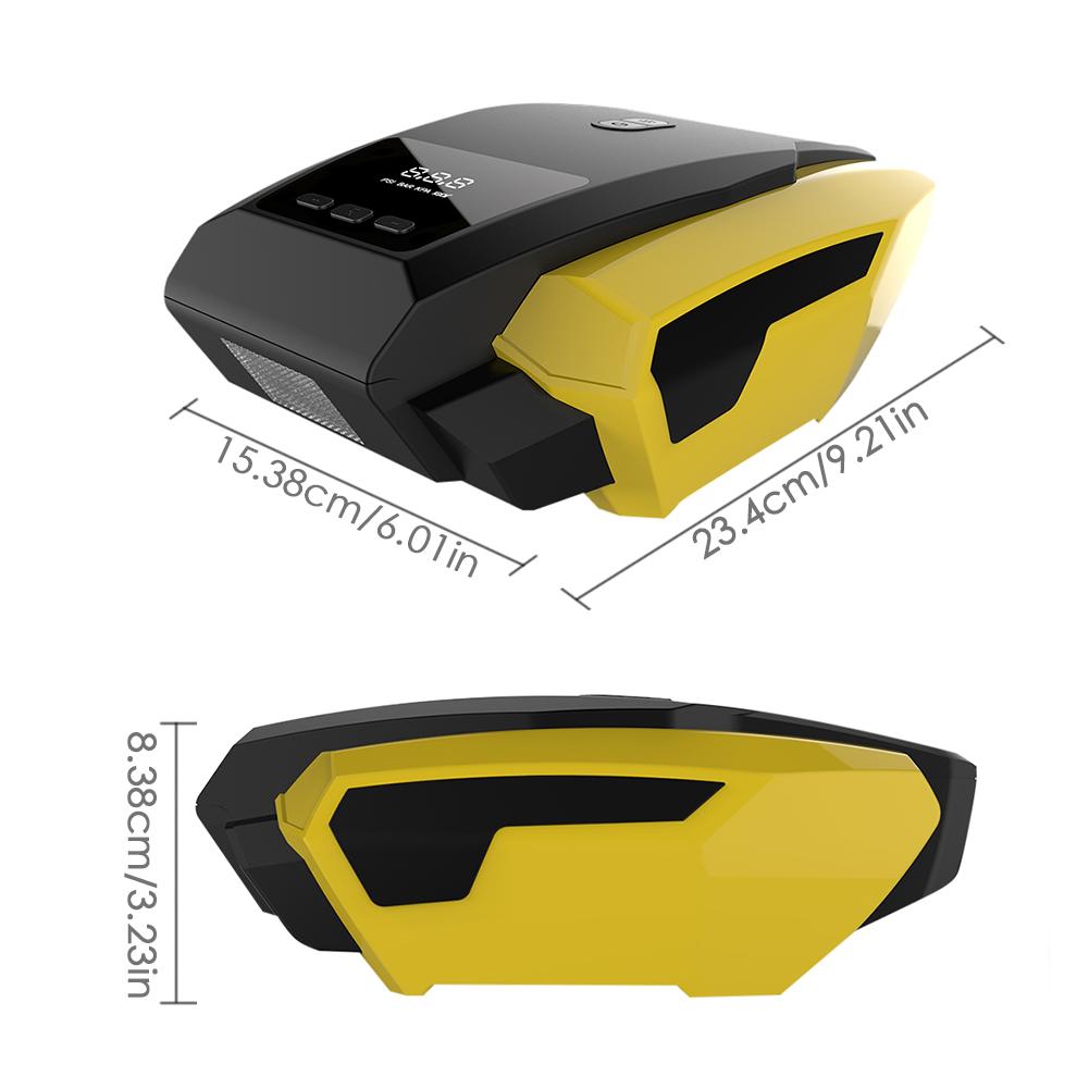 Auto Air Compressor 12V Elektrische Pomp Voor 22-Cilinder Auto Draagbare Emergency Band Auto Pomp Met Digitale display